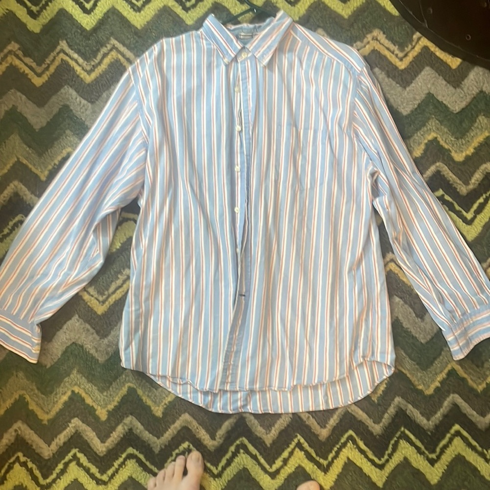 Nautica Button-down long-sleeve shirt